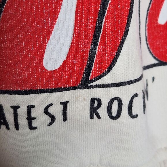 Zara Kids The Rolling Stones Sweatshirt Cream Crewneck Boys Unisex Size 9-10 - Picture 8 of 8